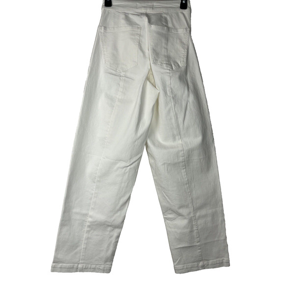 Madewell The Tall Curvy Emmett Wide Leg Jean 24T Tile White Welt Pocket Edition - Picture 2 of 13